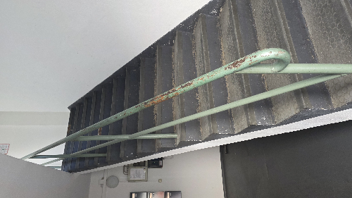 Treppe zum B�ro