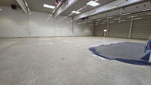 Innenansicht Halle Innenansicht Halle